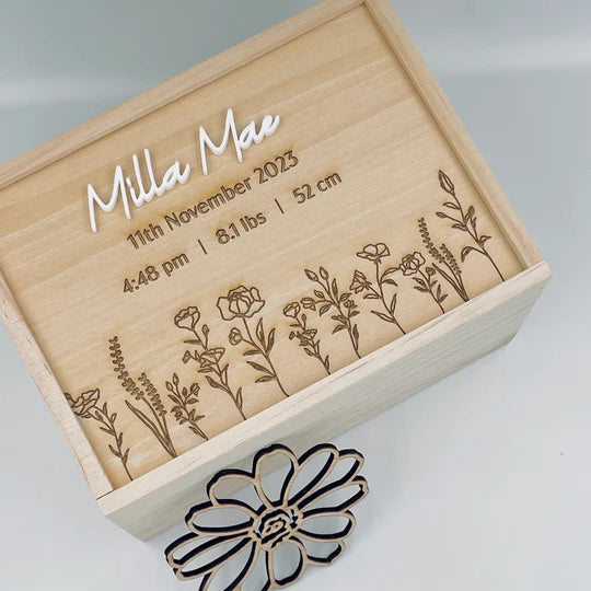 Personalised Keepsake Box